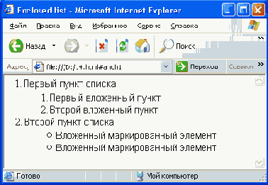 Списки