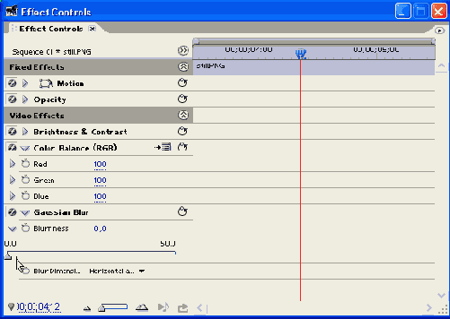  Effect Controls